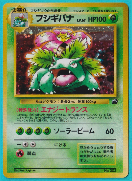 Mazo Venusaur Pokemon Bulbasaur 1999